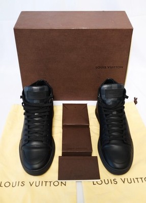 Louis Vuitton Line-Up Sneaker Boot Black- Size 6-1/2 Men-Read Description Below
