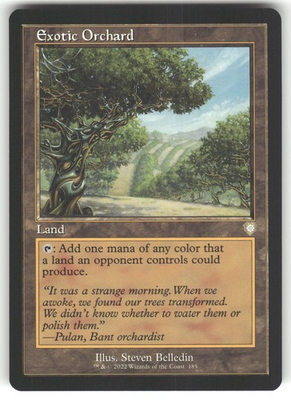 #ad Exotic Orchard Retro Frame #185 NM Brothers#x27; War BRC Magic MTG $2.19