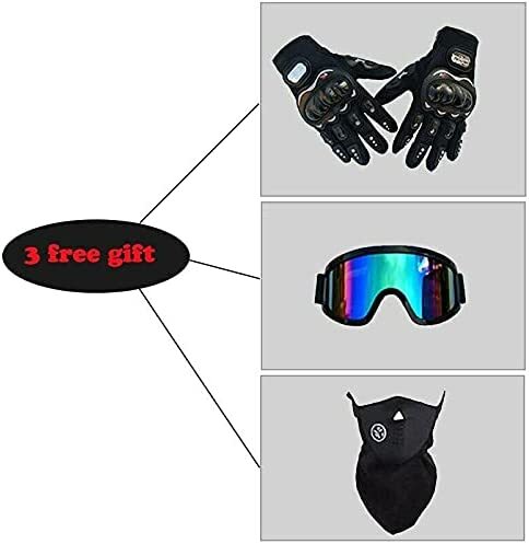 Motocross Motorcycle Helmet Kids Youth Adults Off road Dirt Bike ATV MX DH Flame - Picture 5 of 16