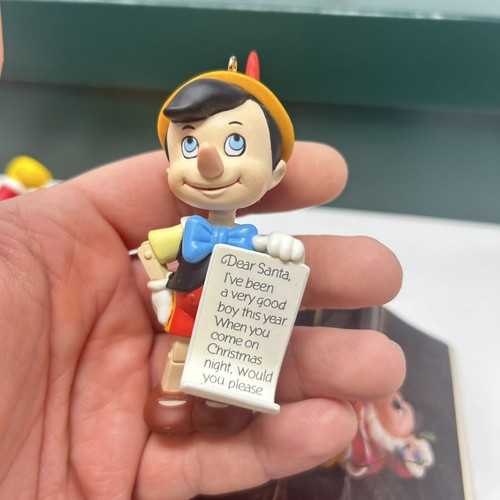 Juego de 14 adornos navideños vintage edición coleccionista Disney 1988 con caja - Imagen 12 de 17