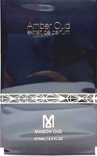 MAISON OUD AMBER OUD EXTRAIT DE PARFUM SPRAY UNISEX 2.5 Oz / 75 ml BRAND NEW!!!
