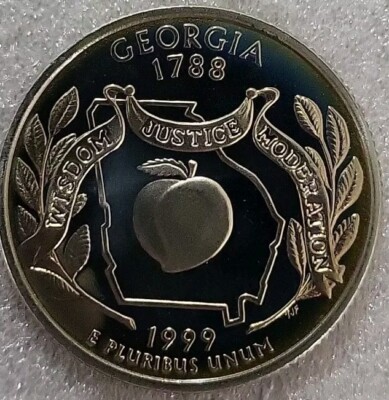 1999 S Washington Quarter 25C - Proof - State Quarter - GEORGIA *C113