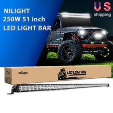 51inch 250w Led Light Bar Super Slim Spot Flood Combo Bar Driving Fog Single Row 51inch 250w Led Light Bar Super Slim Spot Flood Combo Bar Driving Fog Single Row