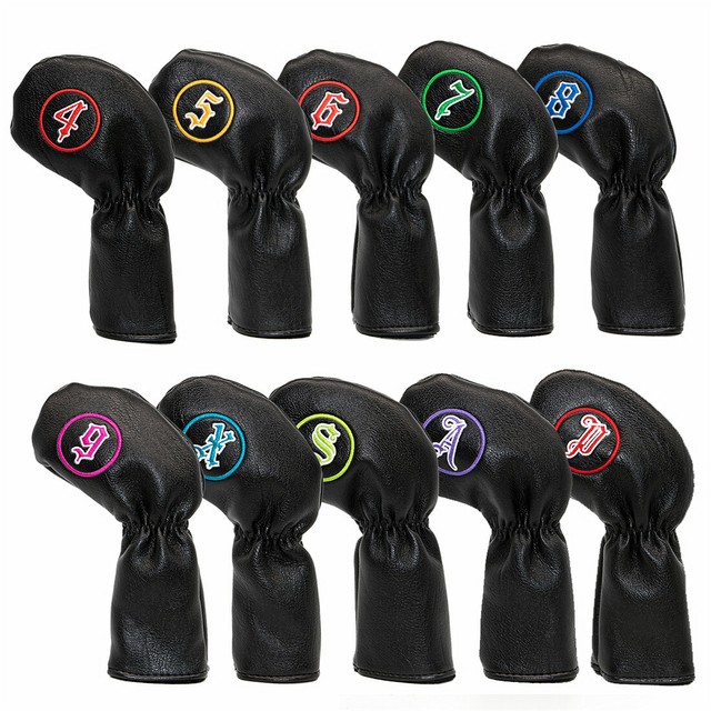 Sock Golf Iron Cover Headcover Club Head Covers for Taylormade Black 10pcs Set eBay