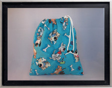 Gymnastics Leotard Grip Bags / Crazy Dogs Gymnasts Birthday Goody Bag