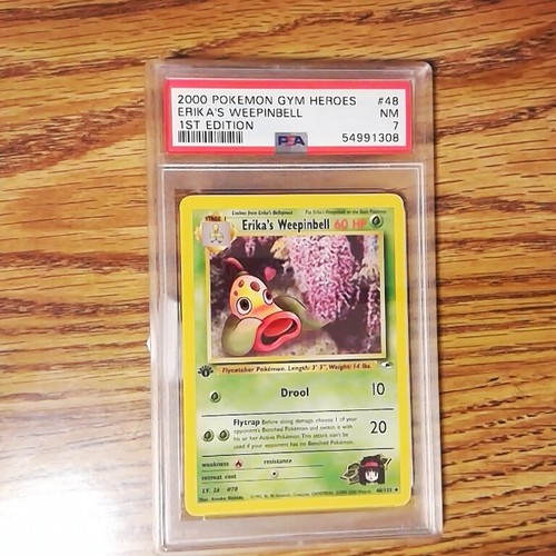 Erika's Weepinbell (1st Edition) graded PSA 7 for sale on eBay