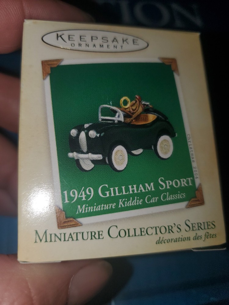 Hallmark - 1949 Gillham Sport - Kiddie Car Classic Miniature - Keepsake Ornament