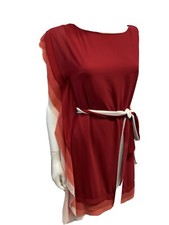 Vince Camuto Fiery Shift Dress One Shoulder Cocktail Party NEW MSRP $128 SZ2