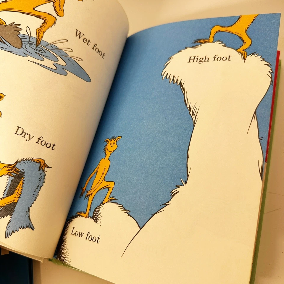 Dr. Seuss The Foot Book  1968  First Edition , First Print - Image 2 of 4