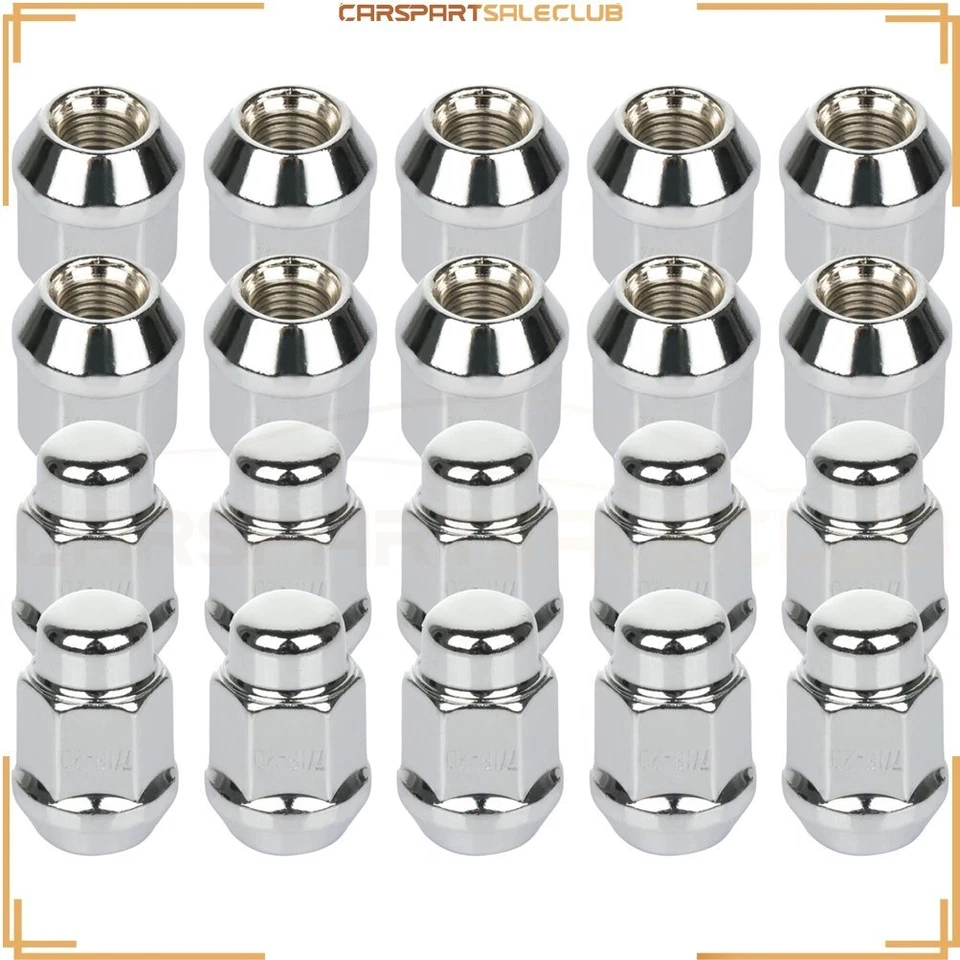 20 tuercas de rueda 7/16-20 para Chevrolet Corvette 1957-1978, 1980-1982 Foto 4 de 4