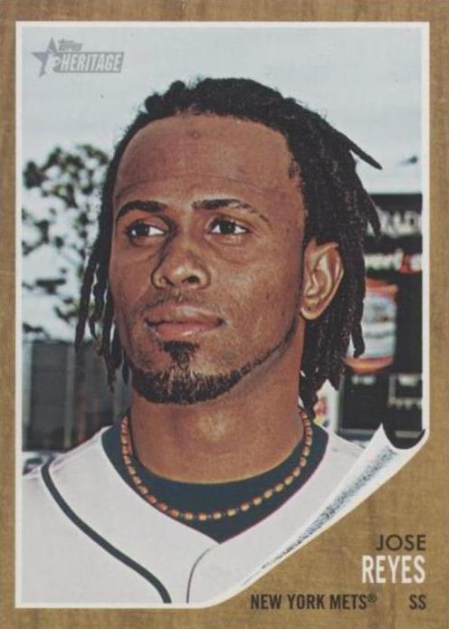2011 Topps Heritage - Jose Reyes #436 - 1 of 1