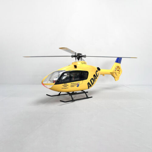 Roban RTF 450Size EC135 Yellow Blue Tail RC Helicopter 4 blades X2 Model - Picture 3 of 8