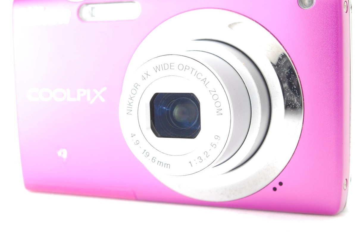 EXC+5] Nikon COOLPIX S3000 Pink 12.0MP Compact Digital