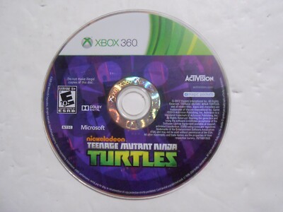 Nickelodeon Teenage Mutant Ninja Turtles (Microsoft Xbox 360, 2013) Game Only