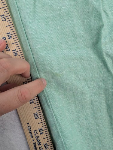 Scotch & Soda Linen Blend Warren Pants Mens 28/32 Light Green Island Time - Picture 6 of 11