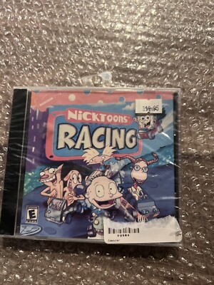 Nicktoons Racing of Nicktoon Shows (PC CD-ROM, 2000) NEW SEALED JEWEL CASE