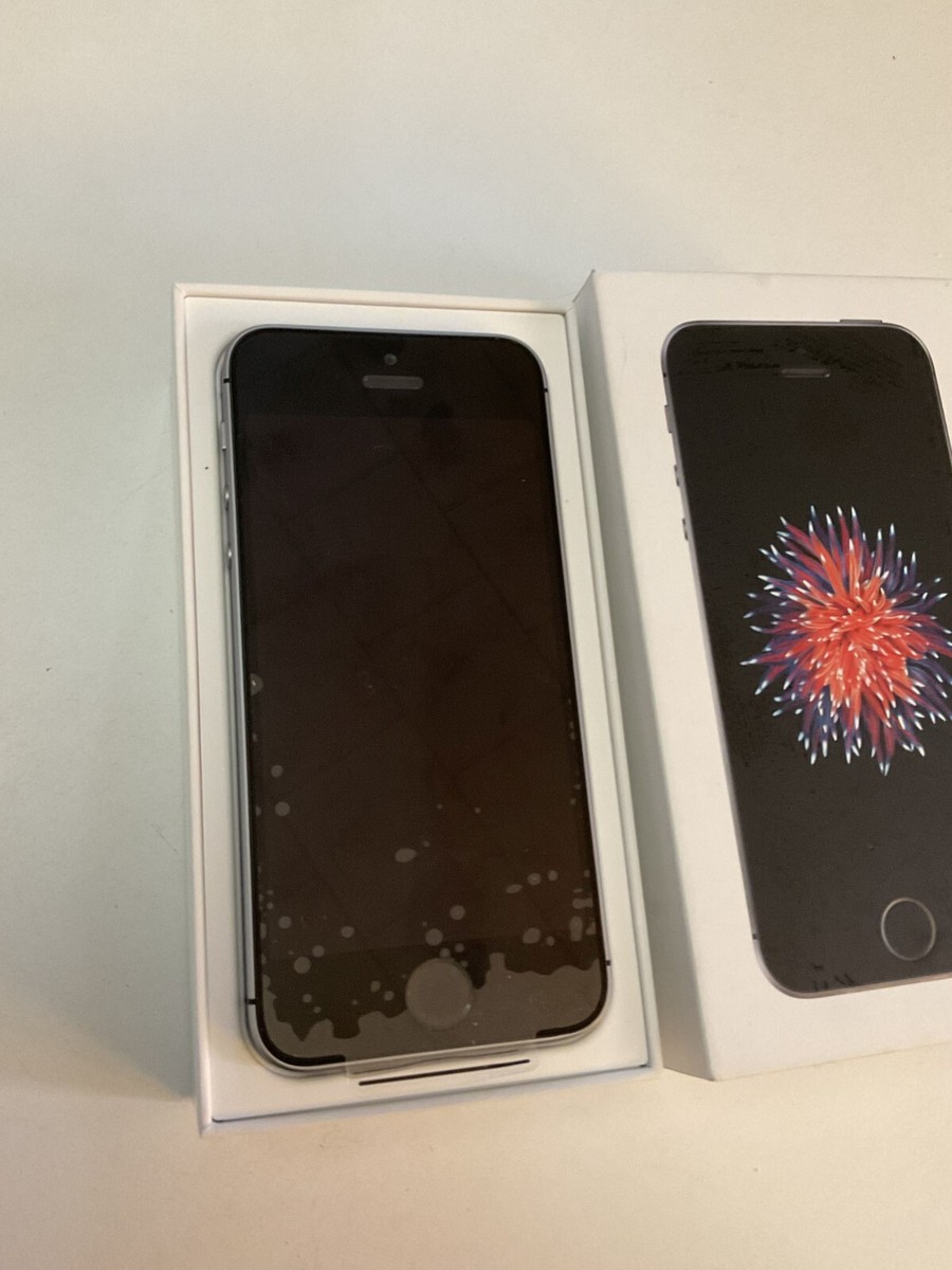 New Apple Iphone SE 32GB Space Gray MQ4W2LL/A Locked A1662 | eBay