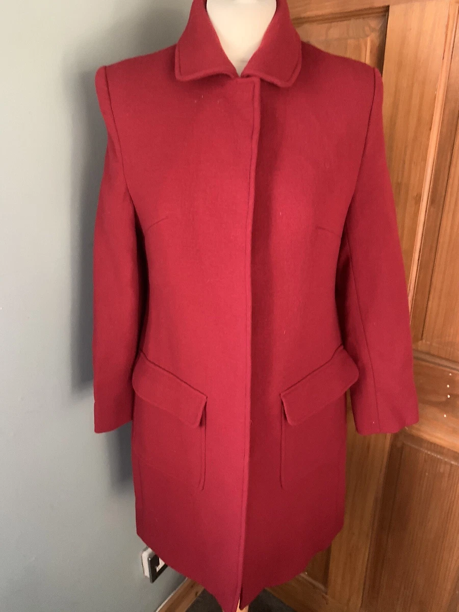 Jigsaw red best sale coat