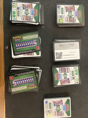 Pokemon TCG Online Code Card Lot - 350 NEW UNUSED Modern Codes PTCGO