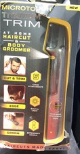 Microtouch Titanium Trim At Home Haircut  Body Groomer W/ 5 Comb Built-In Light