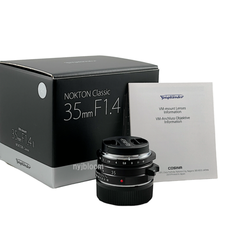 New VOIGTLANDER NOKTON Classic 35mm f1.4 II SC Single Coating VM Mount Lens - Picture 1 of 9