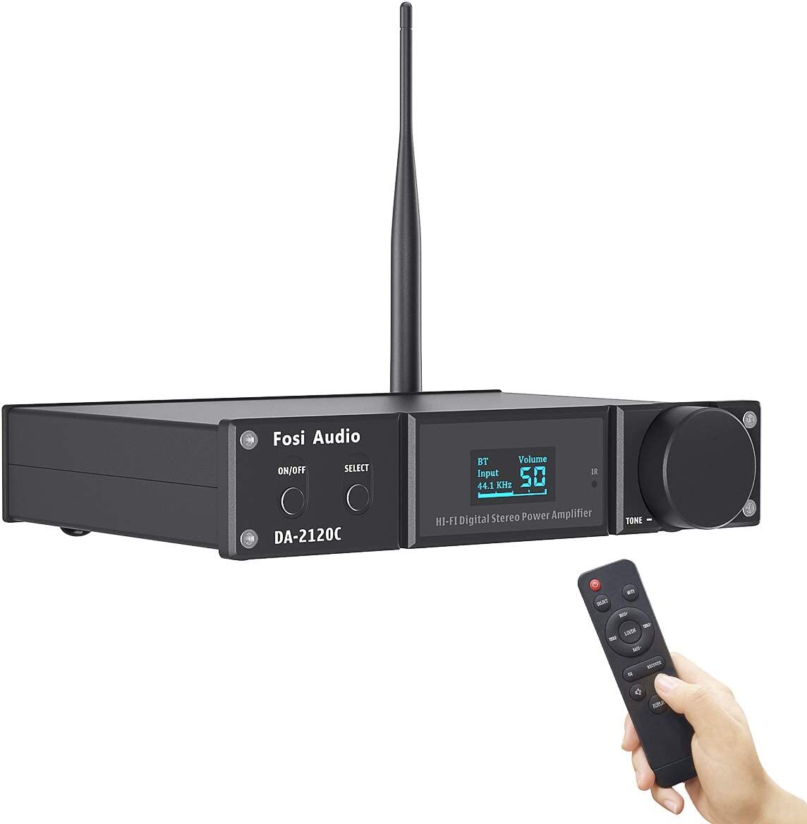 Fosi Audio DA2120C DAC Amp Bluetooth 5.0 Stereo Receiver Fosi Audio DA2120C DAC Amp Bluetooth 5.0 Stereo Receiver