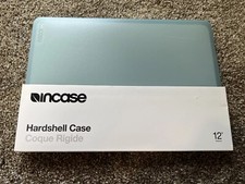 Incase Hardshell Hard Shell Case Transparent Light Blue Cover for 12" MacBook