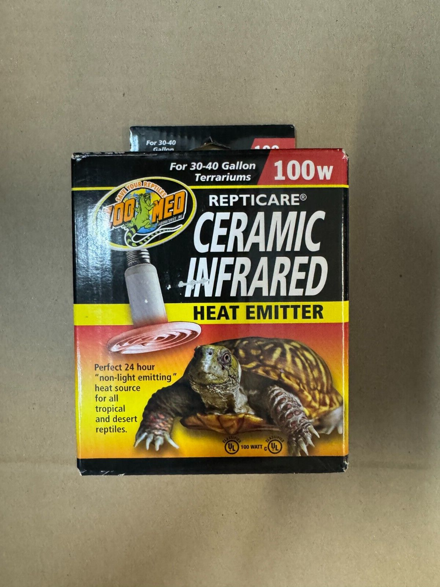 NEW IN BOX- Zoo Med ReptiCare Ceramic Infrared Heat Emitter, 100