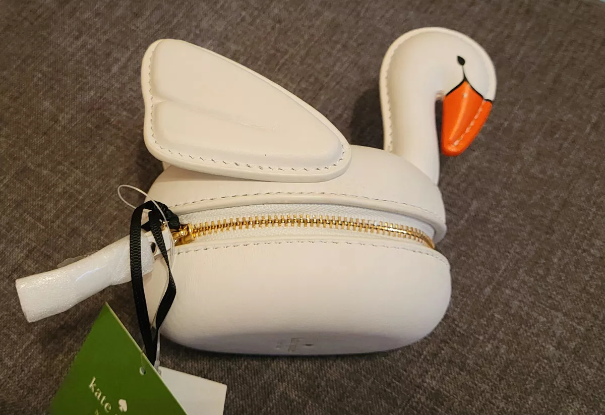 Kate Spade Novelty 3D Pool Float Purse Swan Clutch Bag