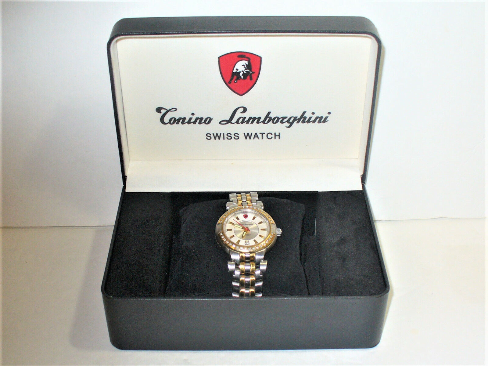 Torino Lamborghini Limited Edition Ferruccio Jr. Diamond Bezel Automatic Watch