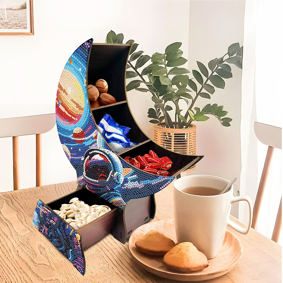 Mandala Diamond Painting Storage Box DIY Sundries Organizer Case for