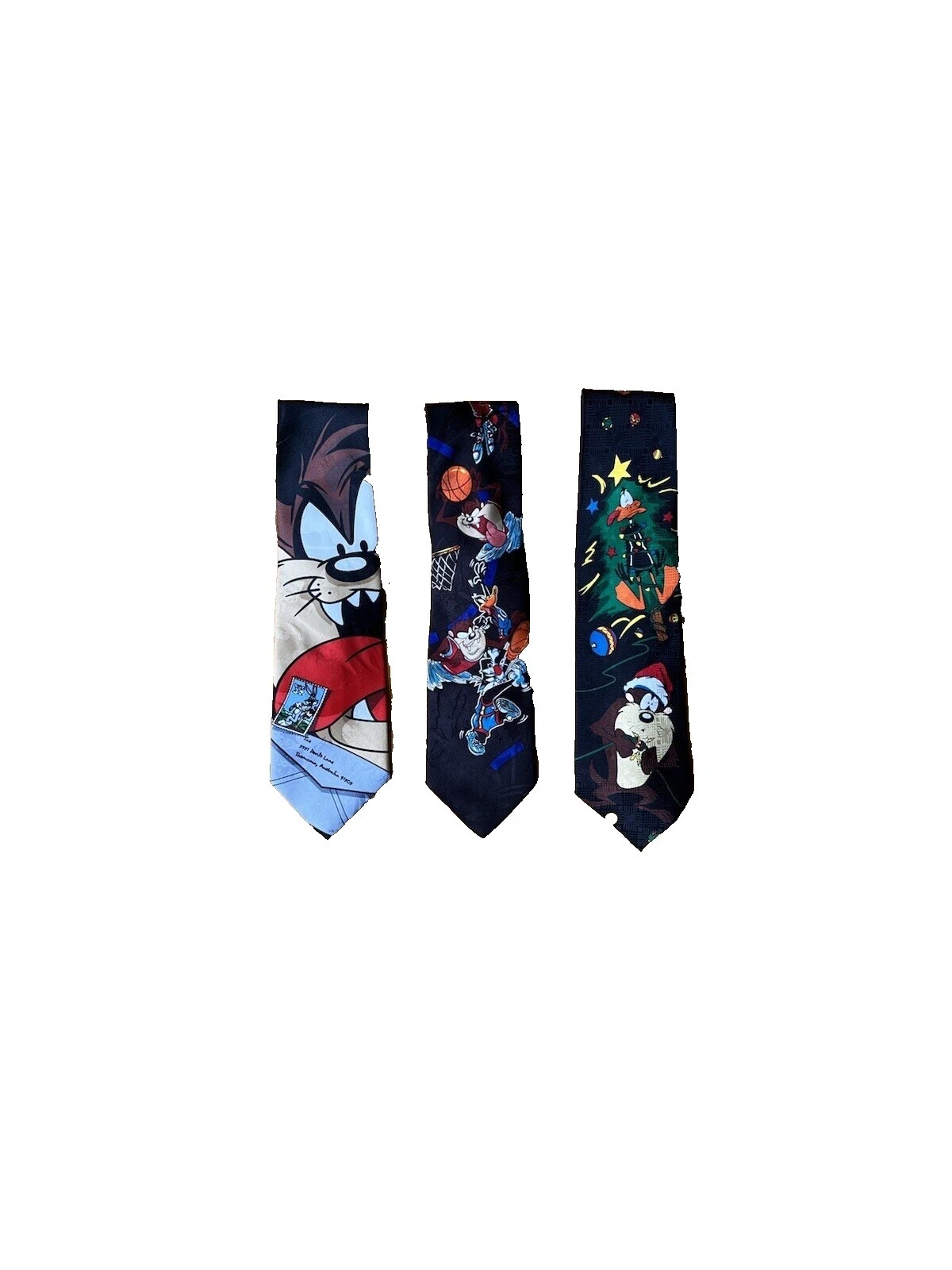 Looney Tunes Polyester Plaids & Checks Ties for Men