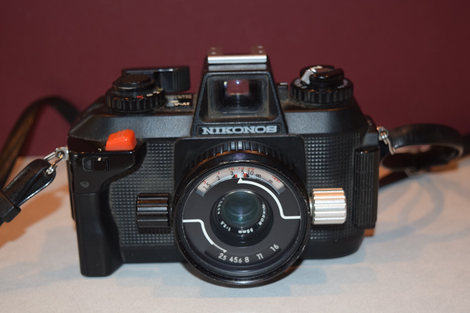 Nikonos IV-A Underwater Camera with Built-In Light Meter working flawlessly