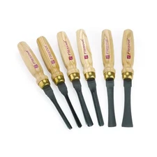 Flexcut Carving Tools, Mallet-Carving Chisels and Gouges for Woodworking, Sta...