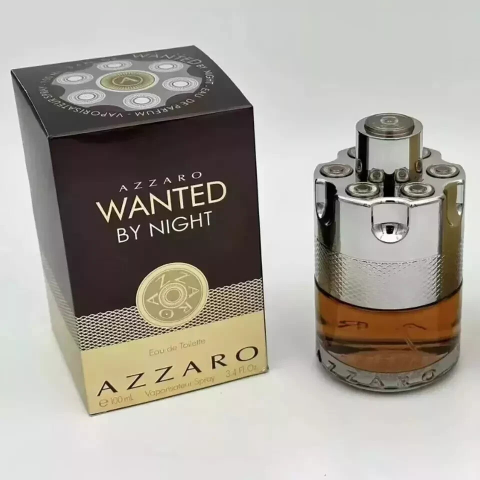 香水(男性用) Azzaro Wanted By Night EDP 100ml Azzaro Wanted by Night Intense EDP for Men, 3.4 oz Spicy