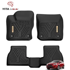 YITAMOTOR 3D Floor Mats Liner for 2012-2018 Ford Focus All Weather 1st & 2nd Row