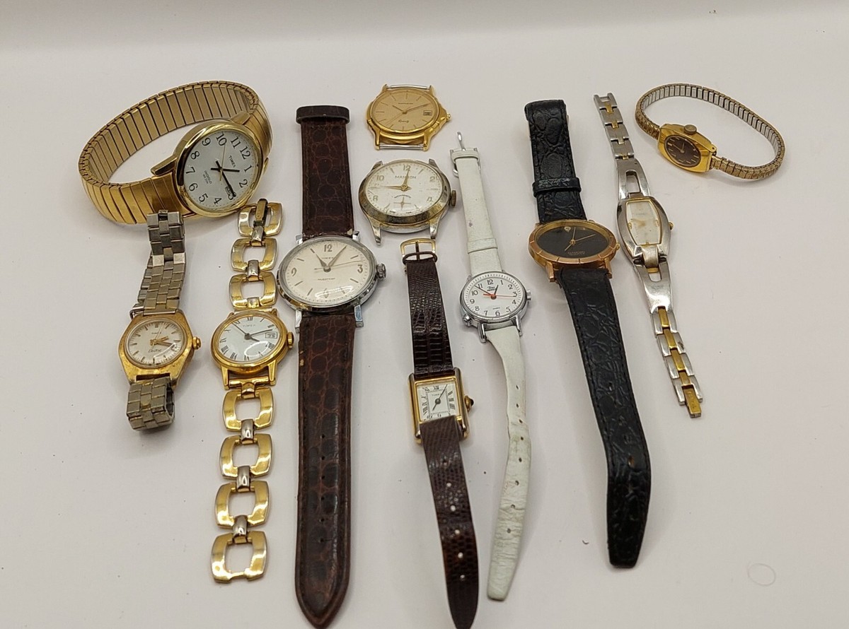 Vintage & Modern Watch Lot - Mixed Styles & Bands 1386 Vintage Lot Watch Bands - Etsy main image 4