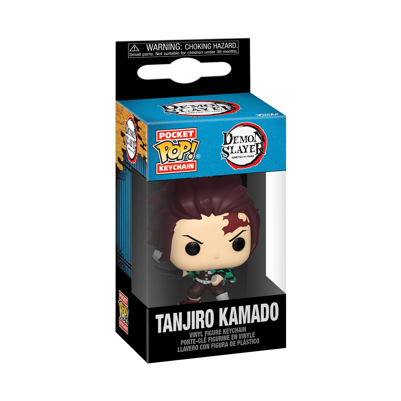 7056481 Merchandising Demon Slayer: Funko Pop! Pocket Keychain - Tanjiro (Portac