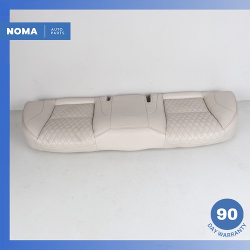14-19 Jaguar X351 XJ XJR XJL Rear Seat Cushion Bottom Lower Beige OEM - Picture 7 of 15