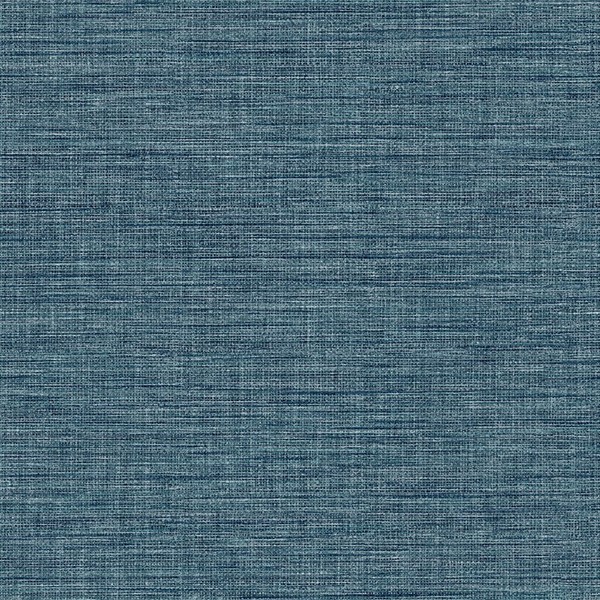 Fd26460_Seychelles Textur Leinen Tiefes BlaugrüN Blau Fine Decor Tapete-image
