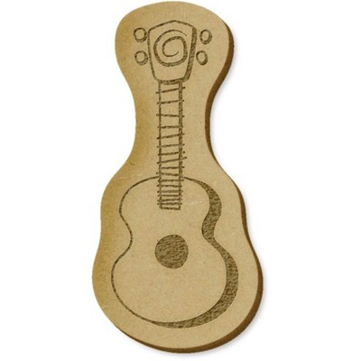 6 x 'Ukulele' MDF Bastelverzierungen (EB00012514)