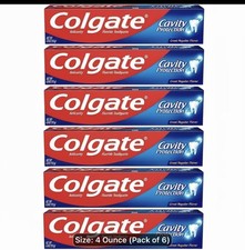 Colgate Cavity Protection Toothpaste with Fluoride, Minty Great Regular Flavor,