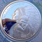 1 oz. 2021 NEVER TRUST GOVERNMENT V3 Mini-Mintage Proof .999 fine silver
