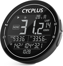 GPS Bike Computer, Wireless Cycling Computer, ANT Bluetooth Bicycle Speedometer