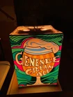 Vintage Psychedelic Beer Light Lamp Sign Genesee Cream Ale 5 Sided Graphics