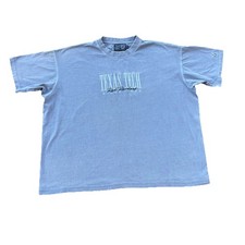 Texas Tech Red Raiders Football NCAA Shirt Gray Mens 2XL Dark Horse Boxy