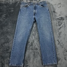 VTG 1994 Levi's 505 Straight Leg Regular Fit Jeans 38X30 Actual 36X30 USA 90s