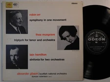 ALEXANDER GIBSON Orr Symphony Musgrave Triptych UK EMI ASD 2279 20th century