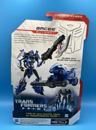 Transformers Prime Robots In Disguise Arcee Deluxe Class Brand New Box Wear - Picture 3 of 6