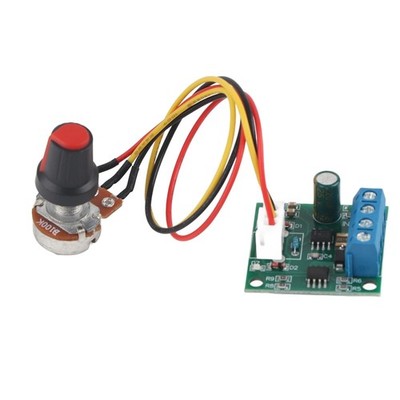 Mini Niederspannung Regler Steuermodul 2A 15V DC Drehzahlregler PWM Motor